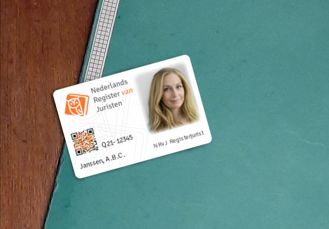 Juristenpas Nederlands Register van Juristen | NRvJ